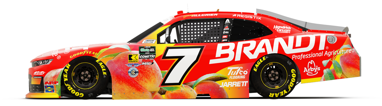 Justin Allgaier Darlington Scheme