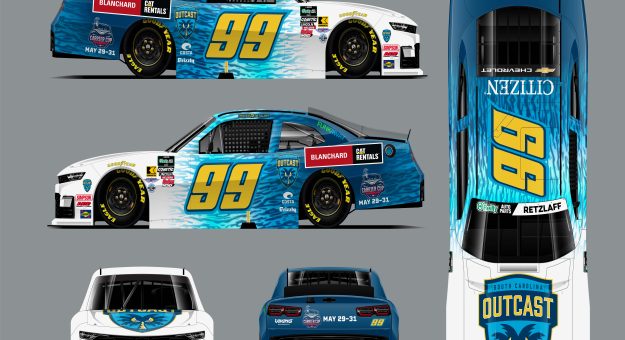 Visit South Carolina Outcast partners with Viking Motorsports, Parker Retzlaff at Darlington page