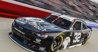 Black Effect Podcast Network sponsoring Rajah Caruth at Darlington