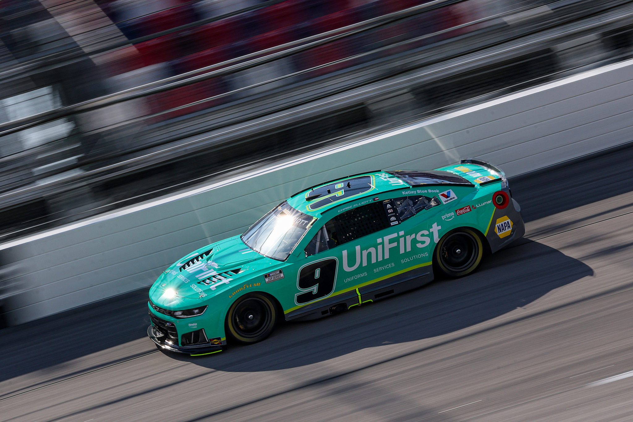 DARLINGTON, SOUTH CAROLINA - MARCH 21: Chase Elliott, driver of the #9 UniFirst Chevrolet, during practice for the NASCAR Cup Series Goodyear 400 at Darlington Raceway on March 21, 2026 in Darlington, South Carolina. (Photo by David Jensen/Getty Images) | Getty Images