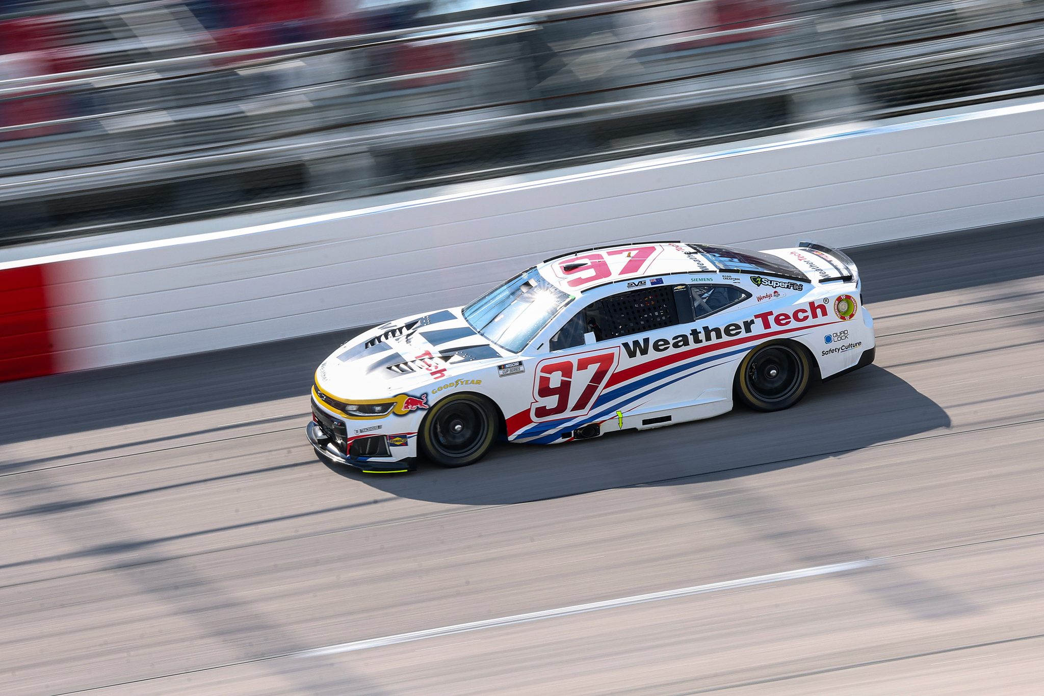 DARLINGTON, SOUTH CAROLINA - MARCH 21: Shane Van Gisbergen, driver of the #97 WeatherTech Chevrolet, drives during practice for the NASCAR Cup Series Goodyear 400 at Darlington Raceway on March 21, 2026 in Darlington, South Carolina. (Photo by David Jensen/Getty Images) | Getty Images