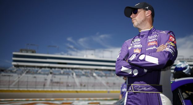 Visit Denny Hamlin has no plans to race beyond 2027 season page