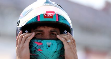 DARLINGTON, SOUTH CAROLINA - MARCH 21: Bubba Wallace, driver of the #23 Columbia Toyota, prepares to qualify for the NASCAR Cup Series Goodyear 400 at Darlington Raceway on March 21, 2026 in Darlington, South Carolina. (Photo by David Jensen/Getty Images) | Getty Images
