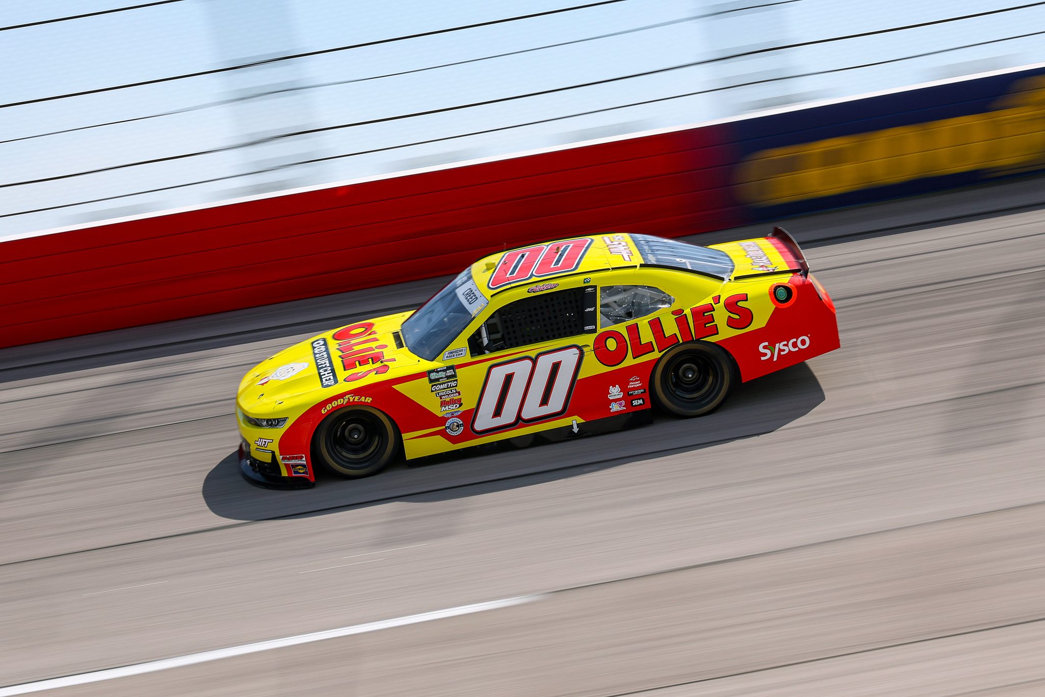 DARLINGTON, SOUTH CAROLINA - MARCH 21: Sheldon Creed, driver of the #00 Ollie's Chevrolet, drives during qualifying for the NASCAR O'Reilly Auto Parts Series Sport Clips Haircuts VFW Help a Hero 200 at Darlington Raceway on March 21, 2026 in Darlington, South Carolina. (Photo by David Jensen/Getty Images) | Getty Images