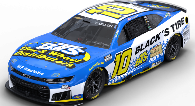 Visit Black’s Tire sponsoring Ty Dillon at Martinsville page