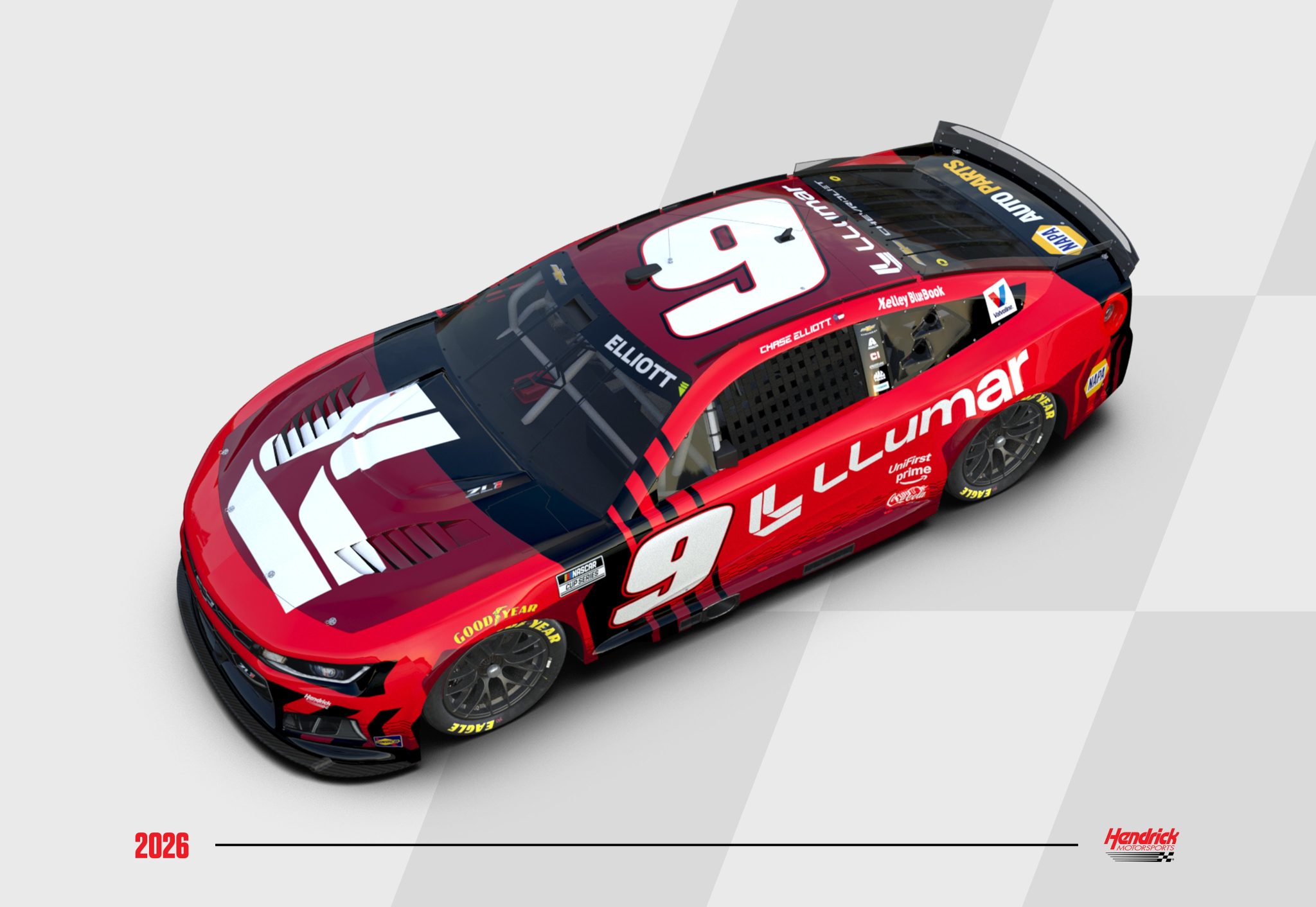 2026 9 Chaseelliott Llumar