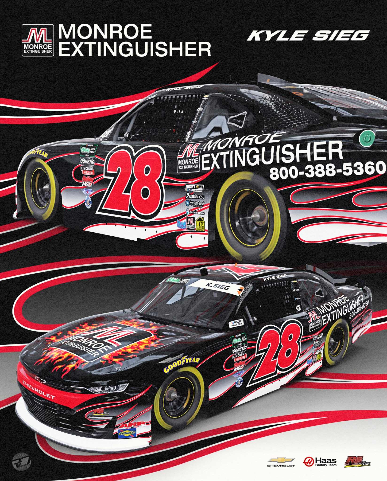 Kyle Sieg Martinsville Scheme