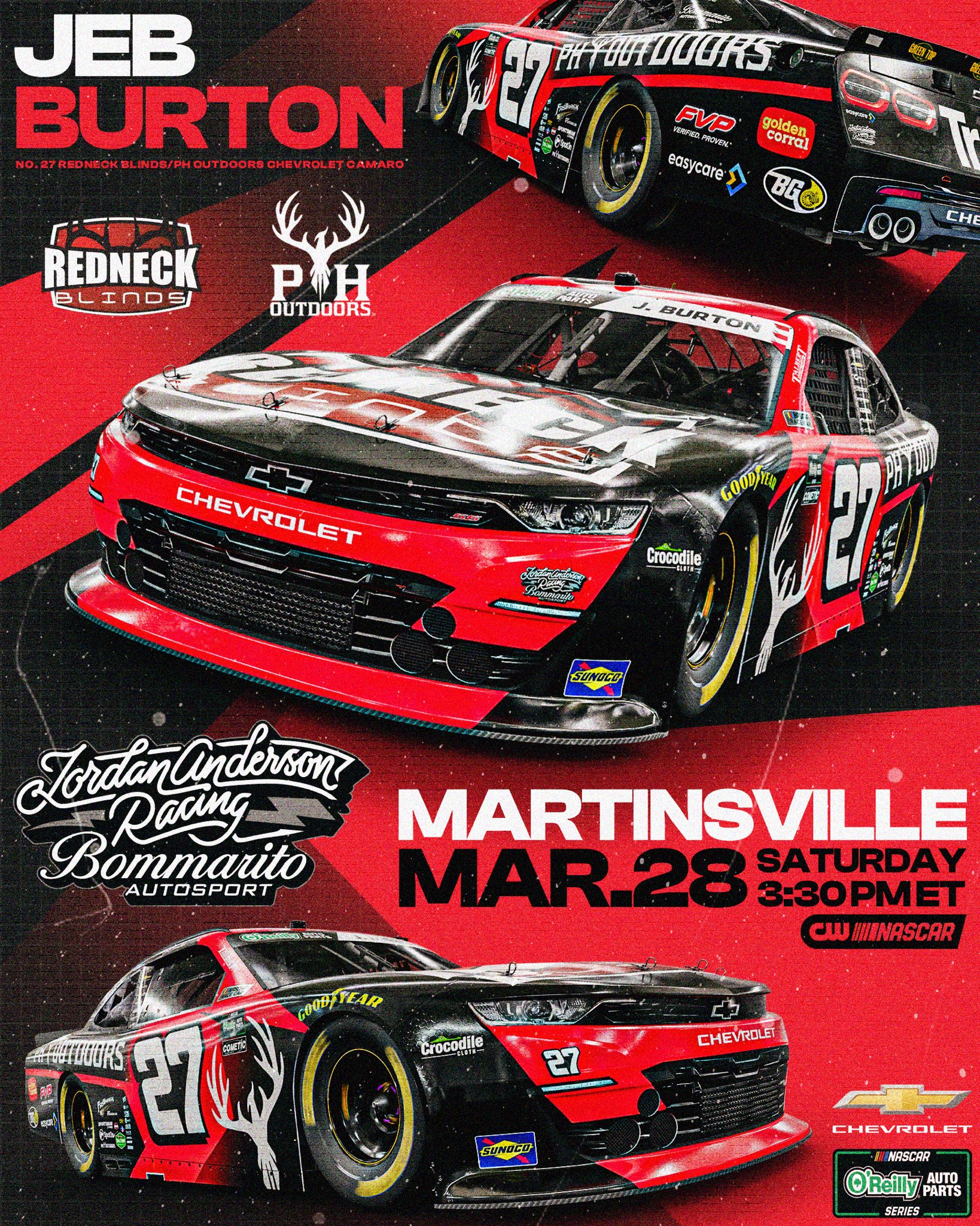 Jeb Burton Martinsville Scheme