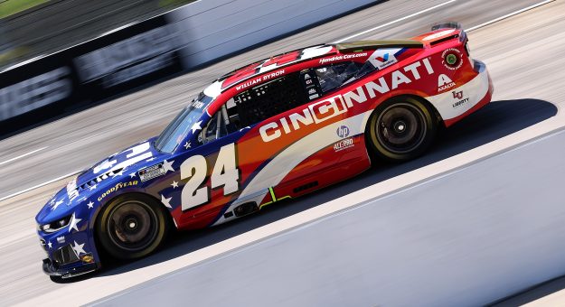 William Byron’s 2026 #24 Cincinnati Chevrolet paint scheme.