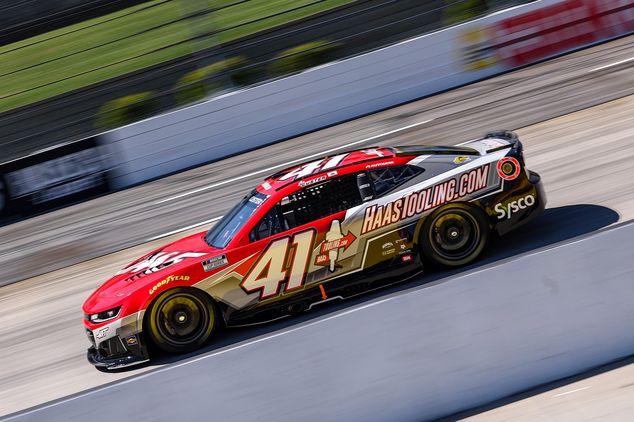 MARTINSVILLE, VIRGINIA - MARCH 28: Cole Custer, driver of the #41 HaasTooling.com Chevrolet, drives during practice for the NASCAR Cup Series Cook Out 400 at Martinsville Speedway on March 28, 2026 in Martinsville, Virginia. (Photo by David Jensen/Getty Images) | Getty Images