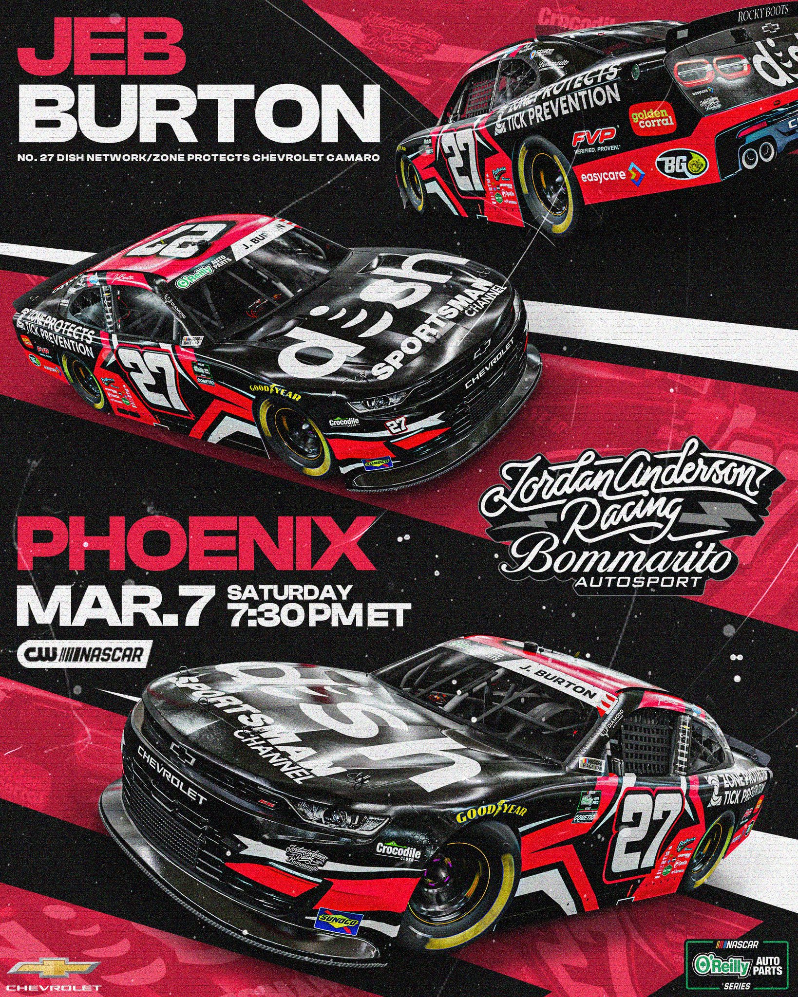 Jeb Burton Phoenix Scheme