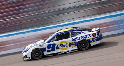 Chase Elliott’s 2026 #9 NAPA Auto Parts Chevrolet paint scheme.