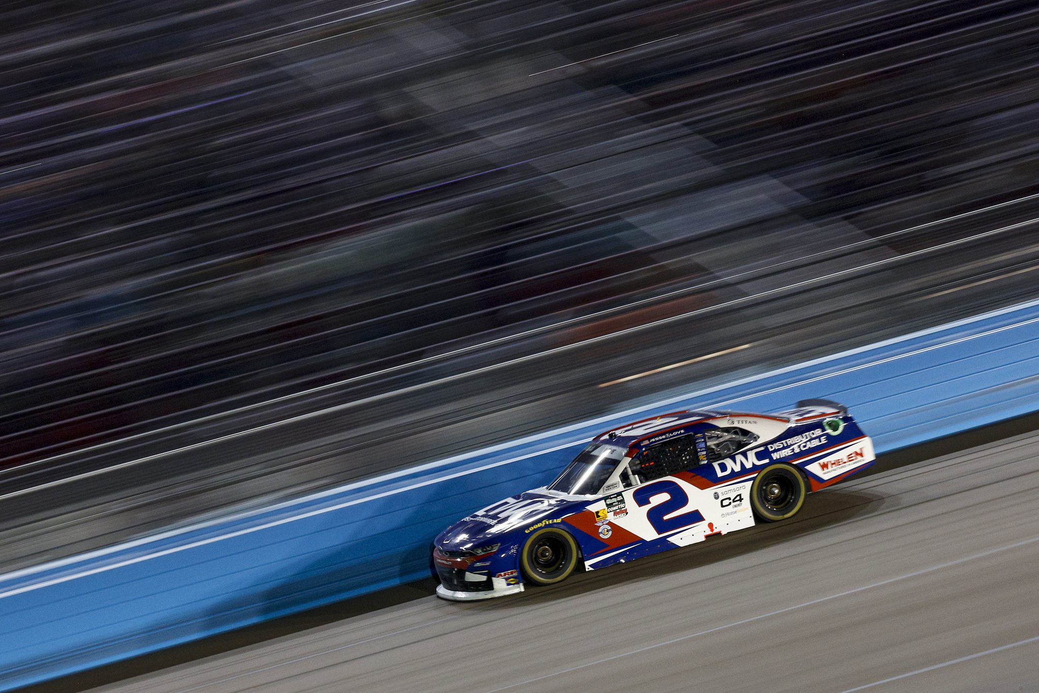 AVONDALE, ARIZONA - MARCH 07: Jesse Love, driver of the #2 Distributor Wire & Cable Chevrolet, drives during the NASCAR O'Reilly Auto Parts Series GOVX 200 at Phoenix Raceway on March 07, 2026 in Avondale, Arizona. (Photo by Sean Gardner/Getty Images) | Getty Images