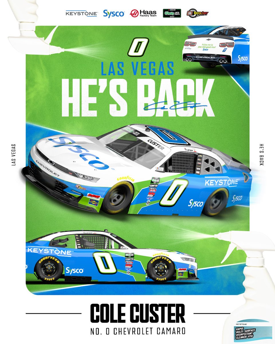 Cole Custer Las Vegas Scheme