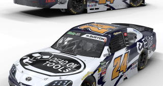 Elite Rewards sponsoring Harrison Burton at Rockingham