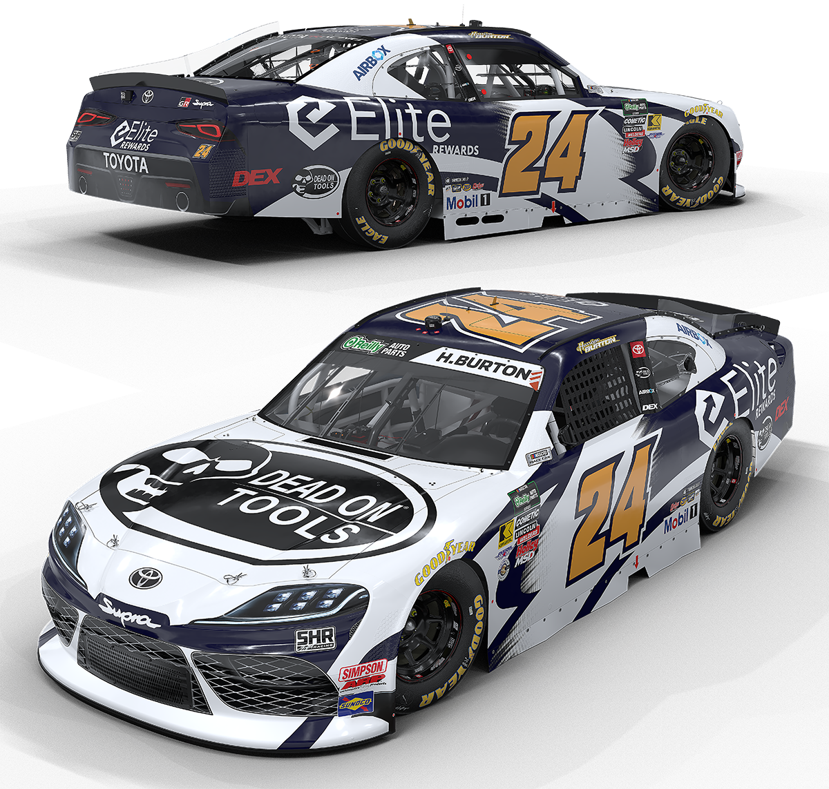 Harrison Burton Rockingham Scheme