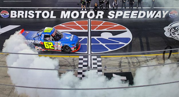 Visit Late charge puts Christopher Bell in Victory Lane at Bristol page