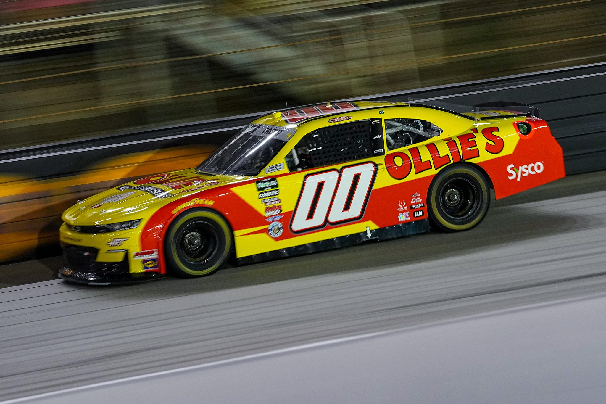 BRISTOL, TENNESSEE - APRIL 11: Sheldon Creed, driver of the #00 Ollie's Chevrolet, drives during the NASCAR O'Reilly Auto Parts Series Suburban Propane 300 at Bristol Motor Speedway on April 11, 2026 in Bristol, Tennessee. (Photo by Matt Kelley/Getty Images) | Getty Images