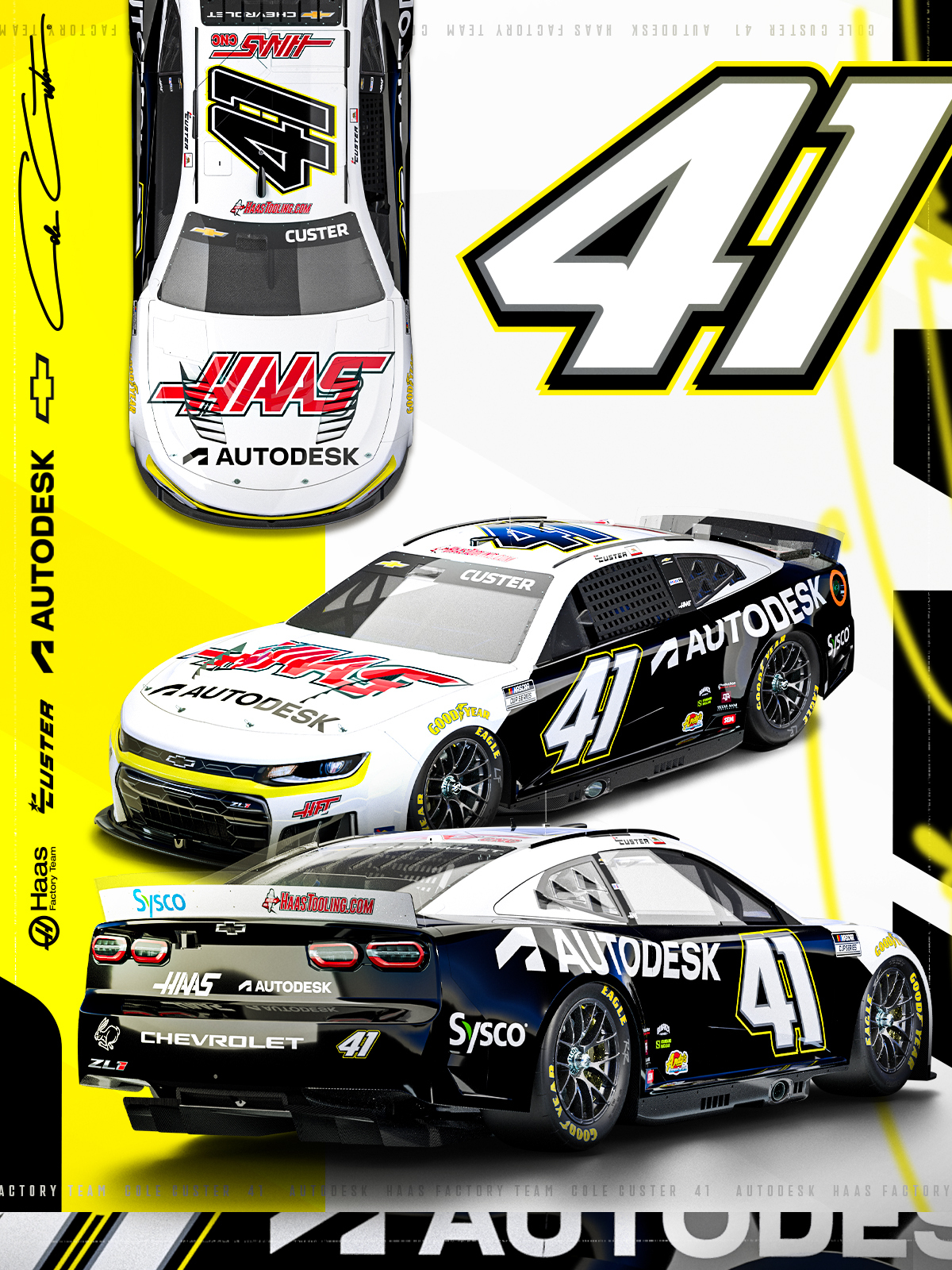 2026 Talladega1 41 Custer Autodesk