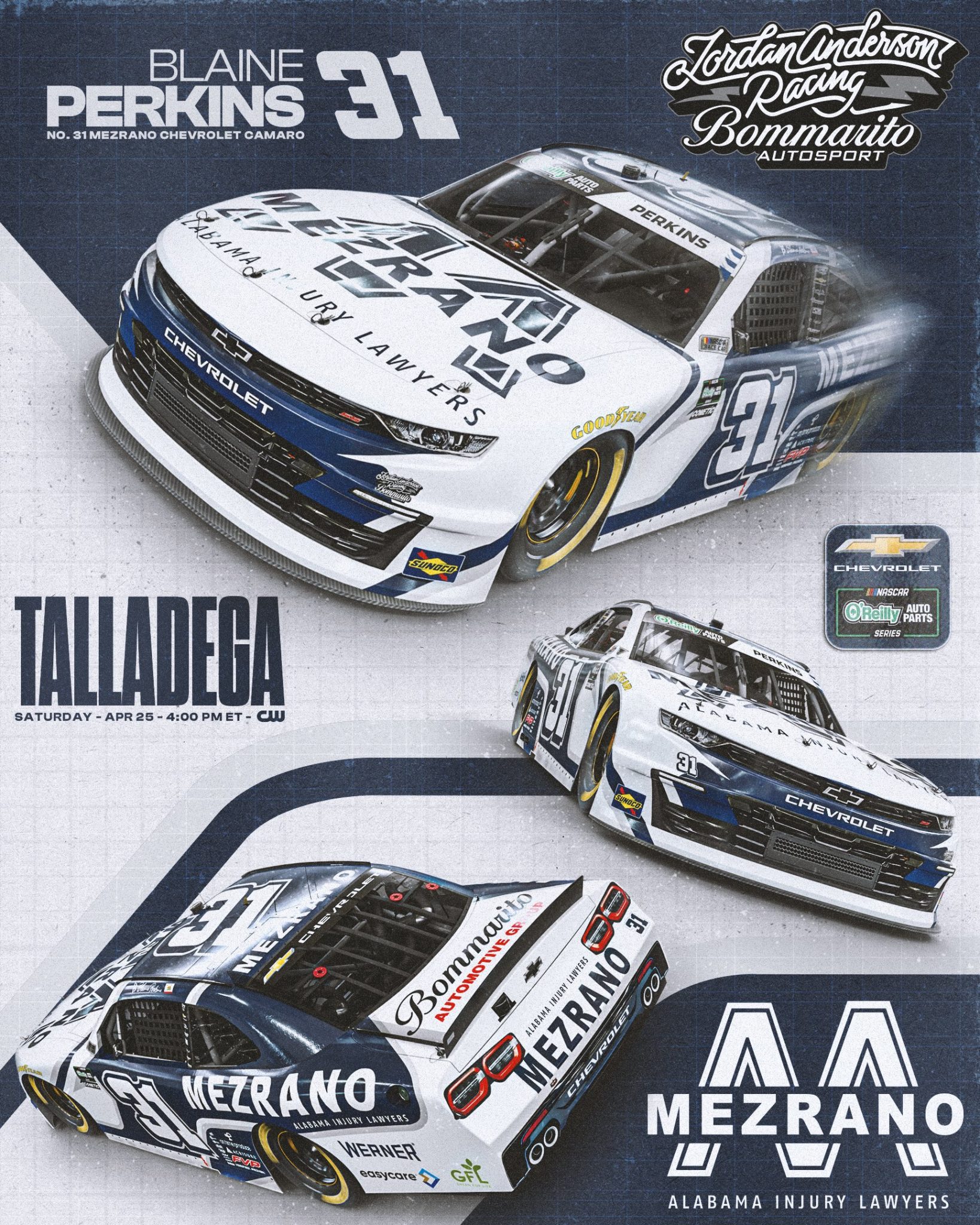 Blaine Perkins Talladega Scheme
