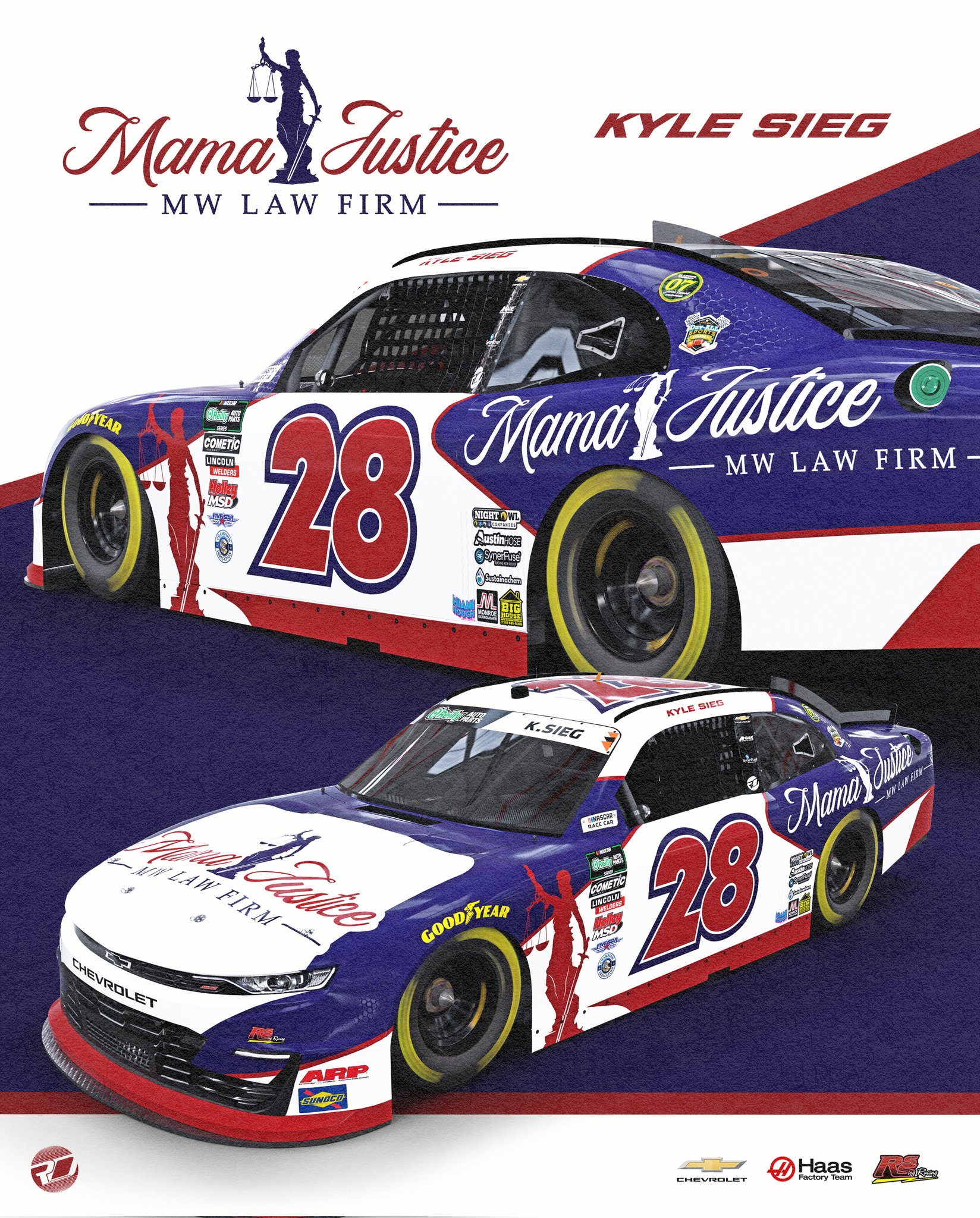 Kyle Sieg Talladega Scheme