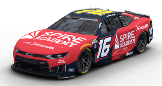 SPIRE Academy sponsoring AJ Allmendinger in Nashville