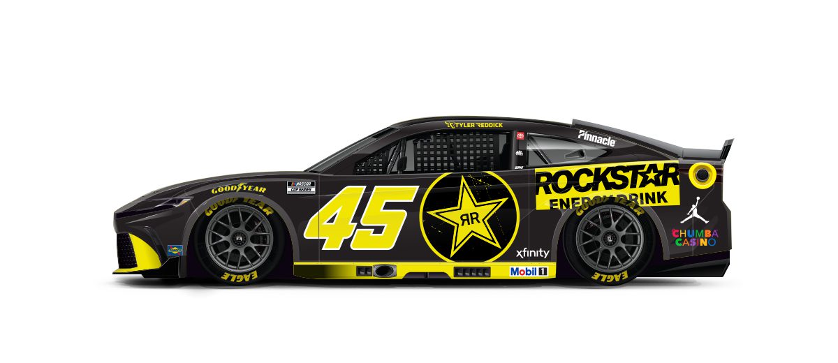2026 Talladega1 45 Reddick Rockstar Energy
