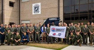 Chase Elliott kicks off 2026 Mission 600 with visit to Marine Corps Air Station Beaufort