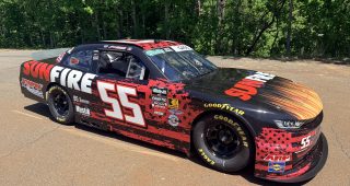 SunFire sponsoring Joey Gase at Talladega, Texas