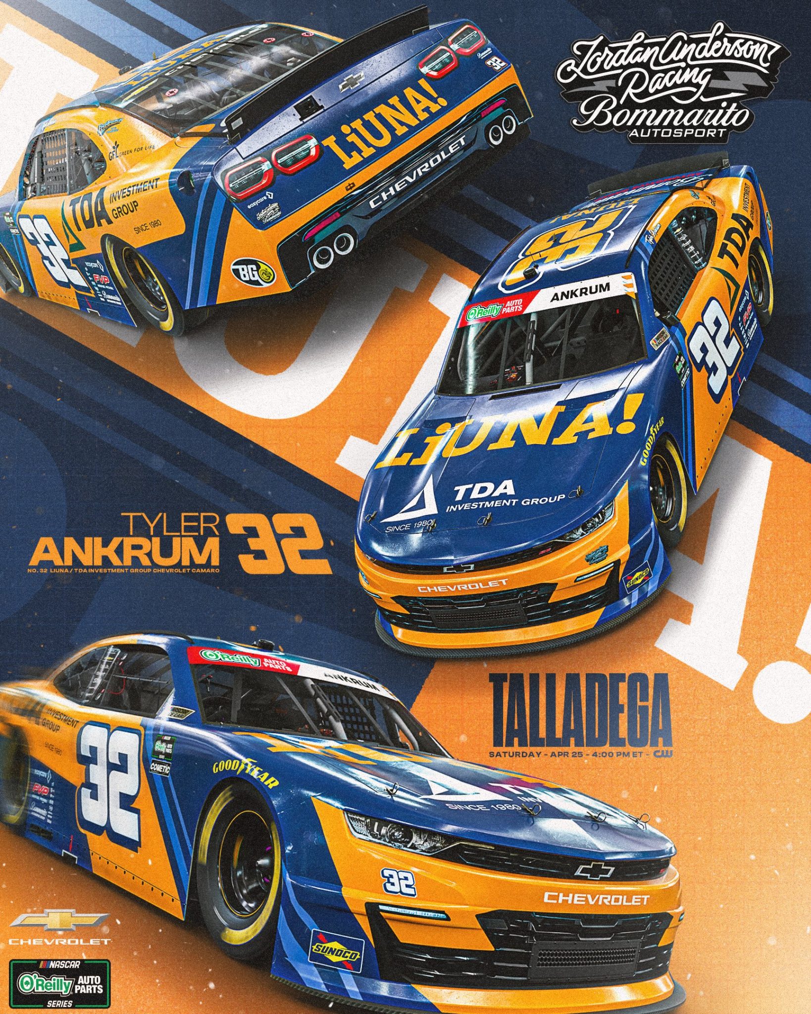 Tyler Ankrum Talladega Scheme