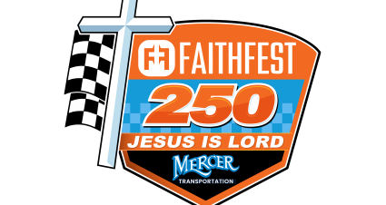 North Wilkesboro FaithFest Truck Series race logo