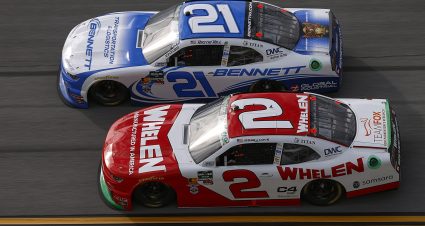 Austin Hill’s 2026 #21 Bennett Transportation Chevrolet paint scheme.