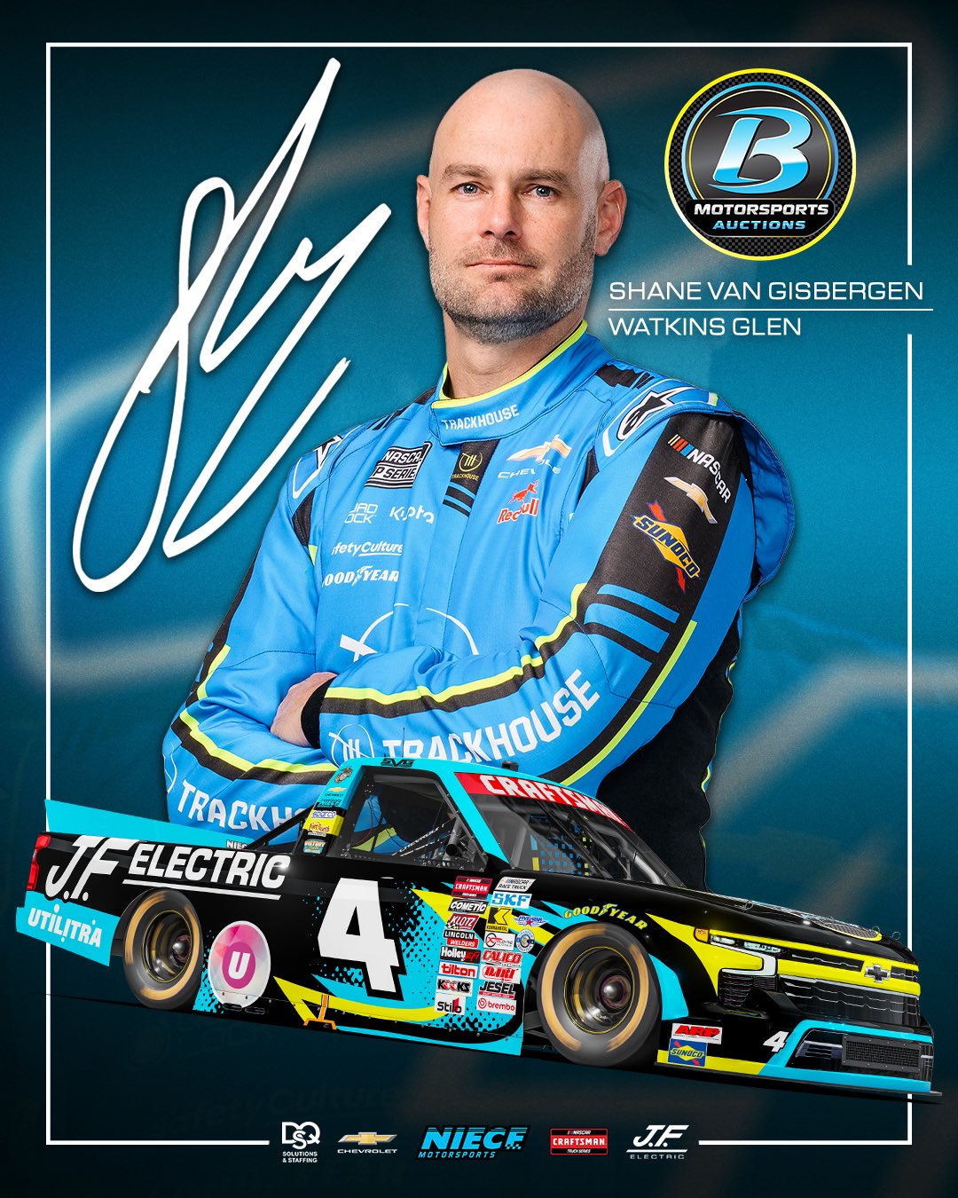 Shane Van Gisbergen Watkins Glen
