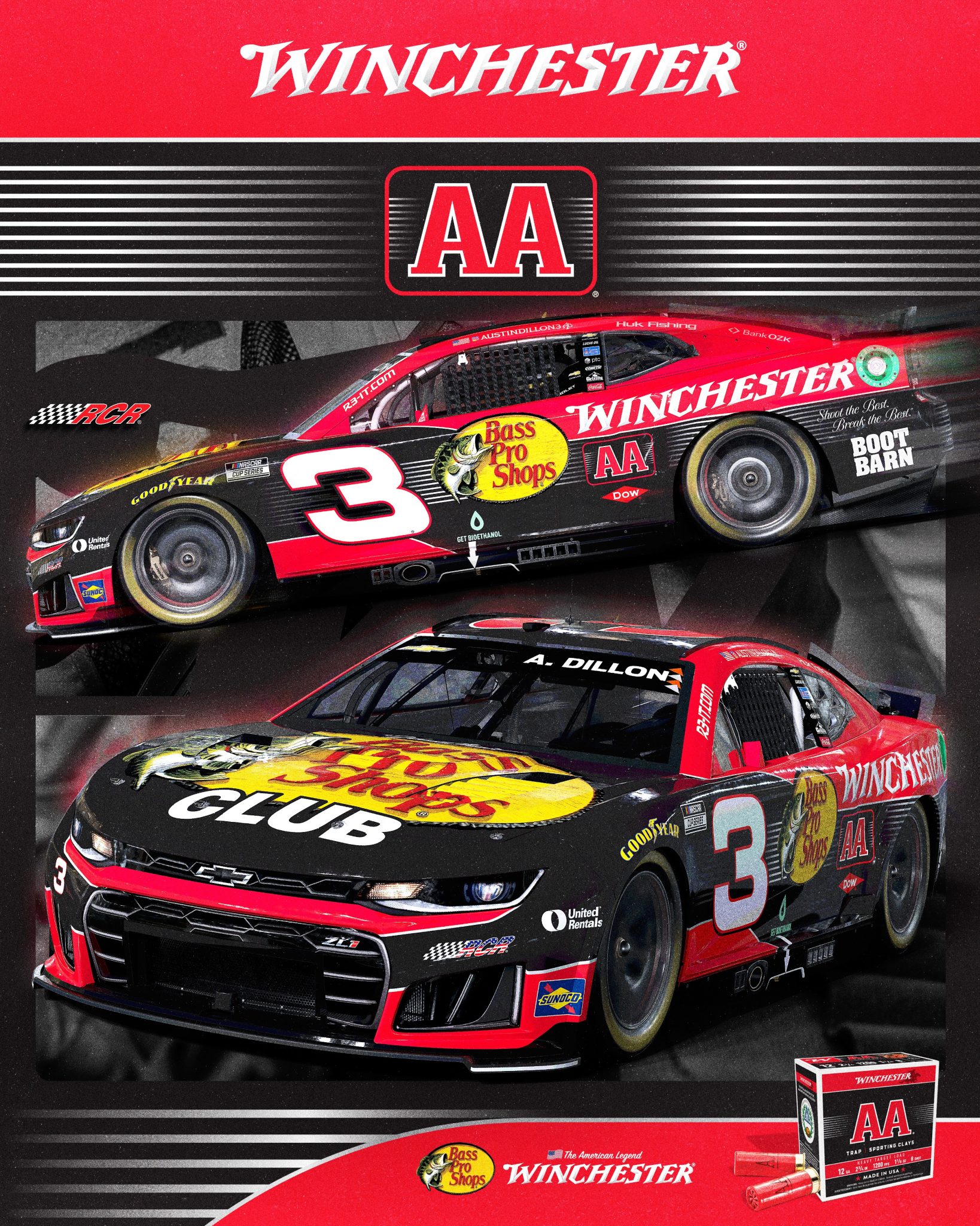 Austin Dillon Texas Scheme