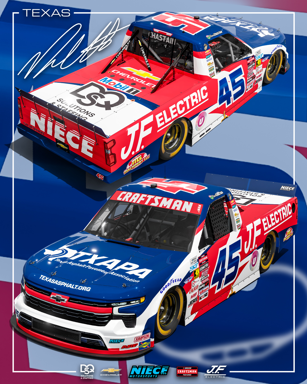 Ross Chastain Texas Truck