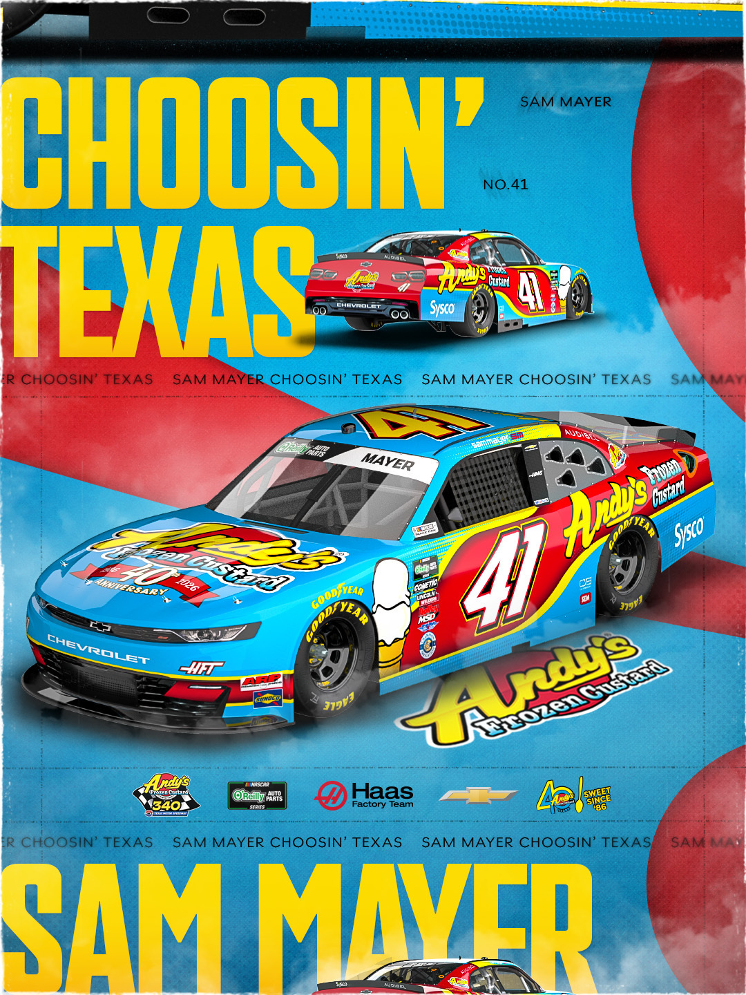 Sam Mayer Texas Scheme