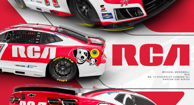 Visit RCA to sponsor Michael McDowell in three races page