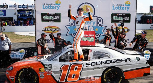 Visit O’Reilly Auto Parts post-race inspection: Rockingham Speedway page