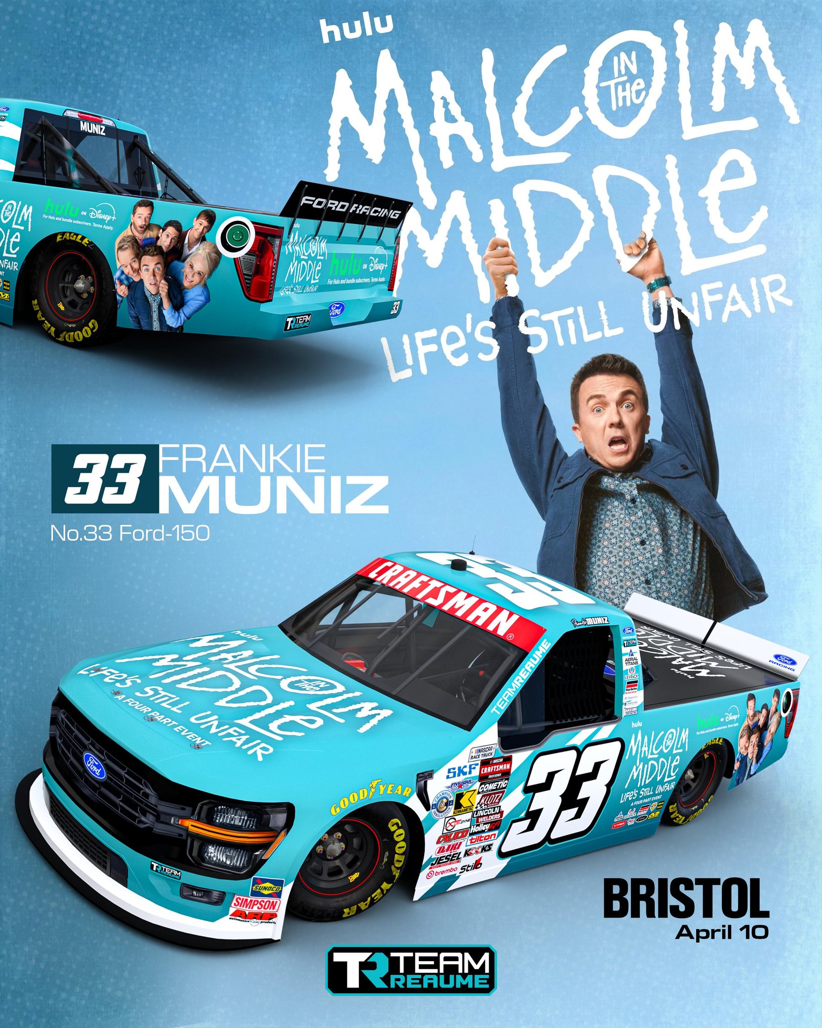 Frankie Muniz Bristol Scheme