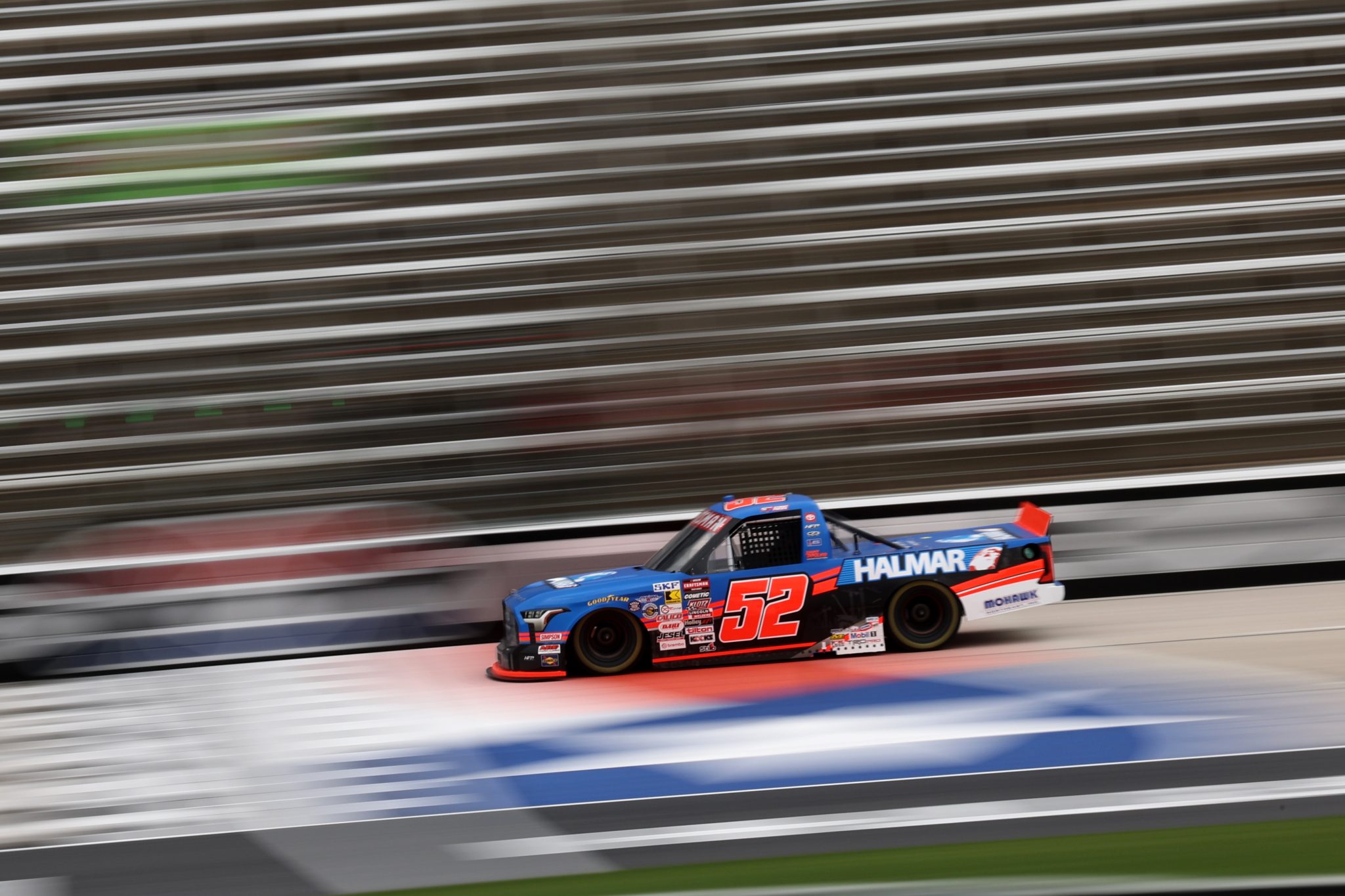 FORT WORTH, TEXAS - MAY 01: Stewart Friesen, driver of the #52 Halmar Friesen Racing Toyota, practices for the NASCAR Craftsman Truck Series SpeedyCash.com 250 at Texas Motor Speedway on May 01, 2026 in Fort Worth, Texas. (Photo by James Gilbert/Getty Images) | Getty Images