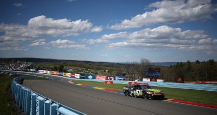 WATKINS GLEN, NEW YORK - MAY 10: Shane Van Gisbergen, driver of the #97 Superfile Chevrolet, drives during the NASCAR Cup Series Go Bowling at The Glen at Watkins Glen International on May 10, 2026 in Watkins Glen, New York. (Photo by Chris Graythen/Getty Images) | Getty Images