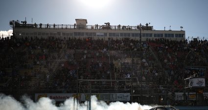 WATKINS GLEN, NEW YORK - MAY 10: Shane Van Gisbergen, driver of the #97 Superfile Chevrolet, celebrates with a burnout after winning the NASCAR Cup Series Go Bowling at The Glen at Watkins Glen International on May 10, 2026 in Watkins Glen, New York. (Photo by Chris Graythen/Getty Images) | Getty Images