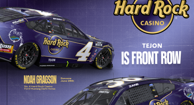 Visit Hard Rock Casino Tejon to sponsor Front Row Motorsports in Cup and Trucks page