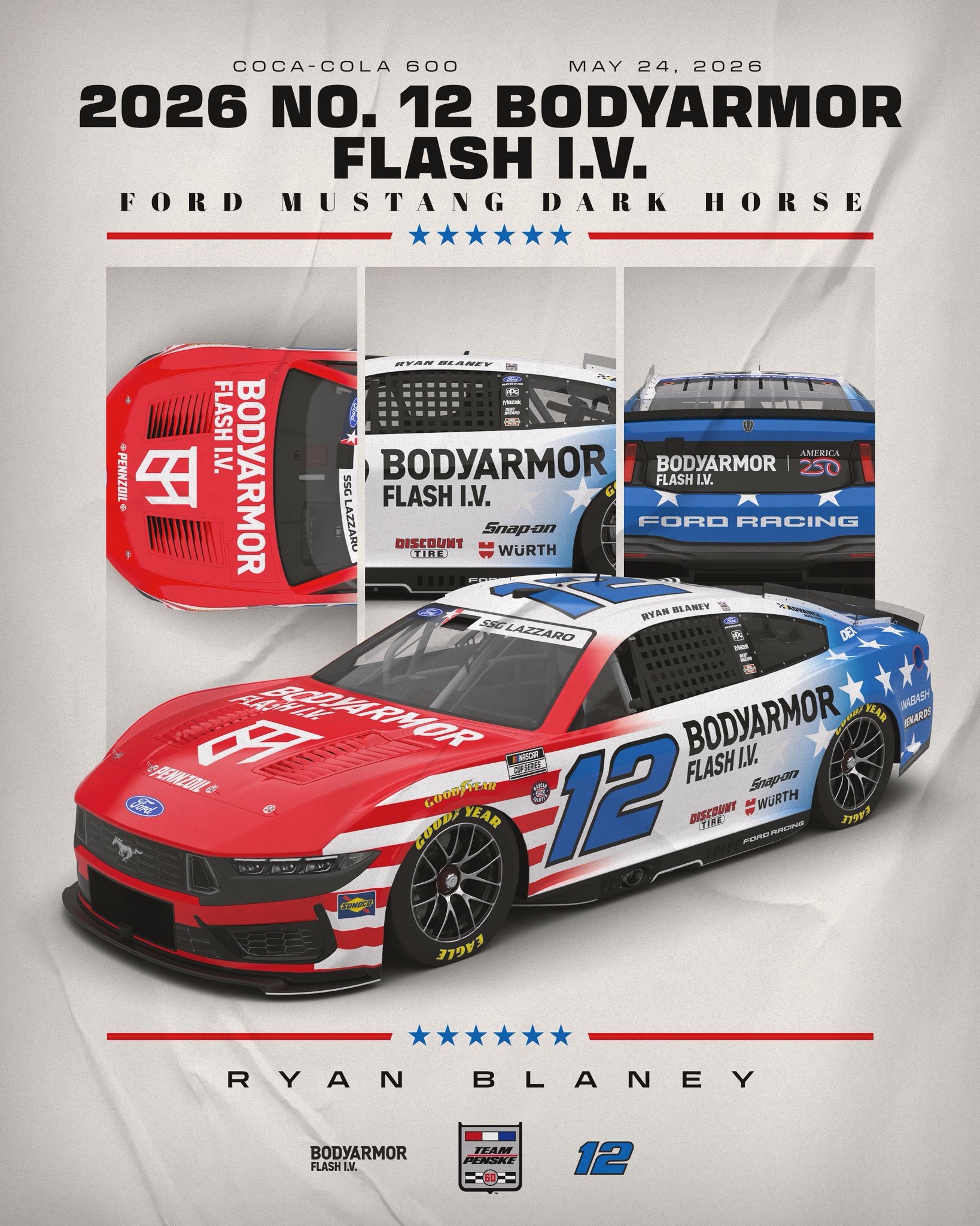 Ryan Blaney Charlotte Scheme