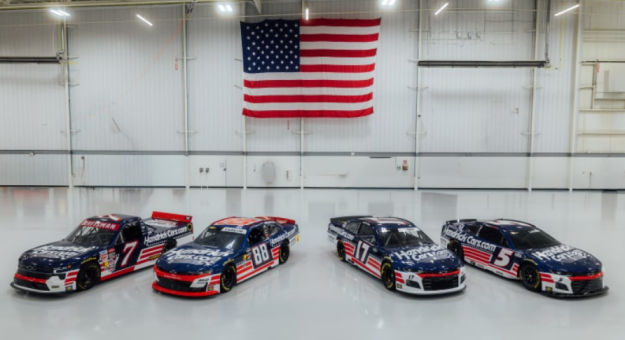 Visit HendrickCars.com unveils Four-Car Salute to America to celebrate 250th anniversary of United States page