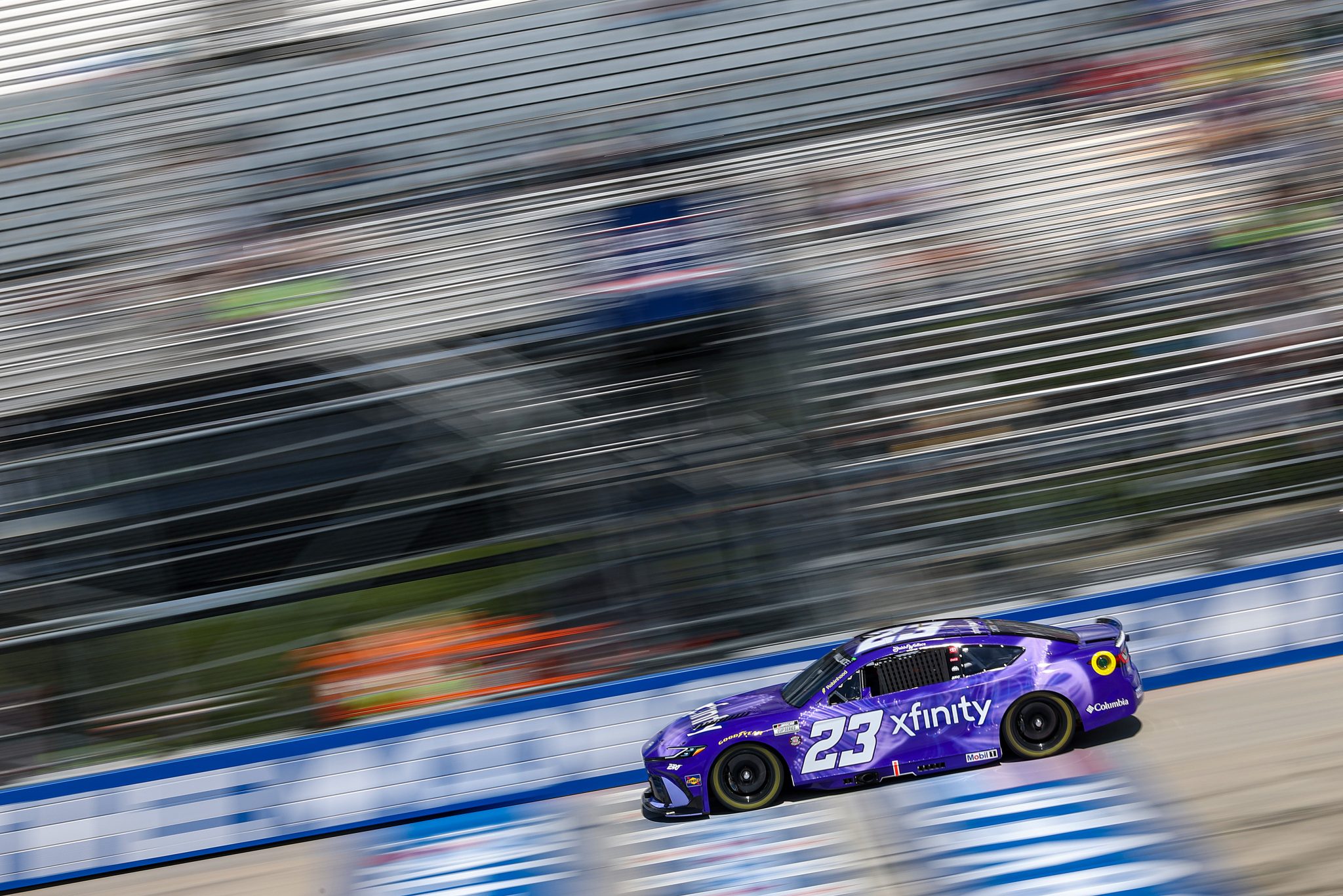 DOVER, DELAWARE - MAY 15: Bubba Wallace, driver of the #23 Xfinity Toyota, drives during NASCAR Cup Series All-Star Race - Pit Road Qualifying Entry/Exit practice at Dover Motor Speedway on May 15, 2026 in Dover, Delaware. (Photo by Meg Oliphant/Getty Images) | Getty Images