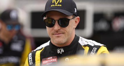 FORT WORTH, TEXAS - MAY 01: Parker Kligerman, driver of the #25 NothingStopsTexasNothingStopsRam RAM,looks on prior to practicing for the NASCAR Craftsman Truck Series SpeedyCash.com 250 at Texas Motor Speedway on May 01, 2026 in Fort Worth, Texas. (Photo by James Gilbert/Getty Images) | Getty Images