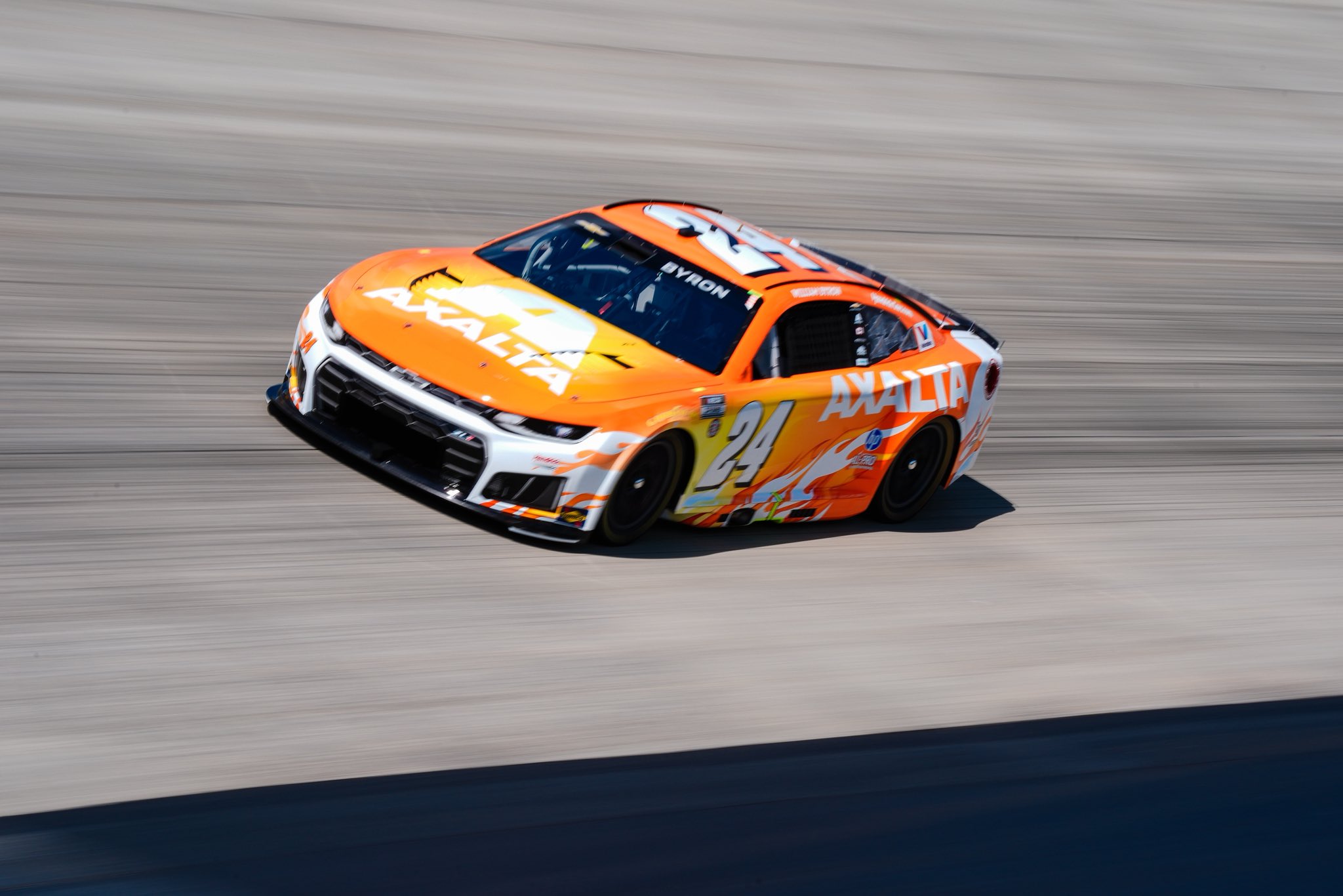 DOVER, DELAWARE – MAY 15: William Byron, driver of the #24 Axalta Chevrolet, drives during practice for the NASCAR Cup Series All-Star Race at Dover Motor Speedway on May 15, 2026 in Dover, Delaware. (Photo from Hendrick Motorsports)