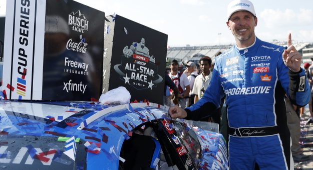 Visit Denny Hamlin’s competitive fire burns stronger than ever page