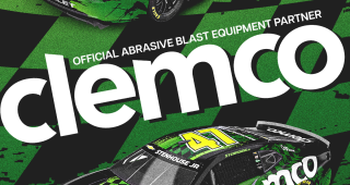 Clemco sponsoring Ricky Stenhouse Jr. at Atlanta, Gateway